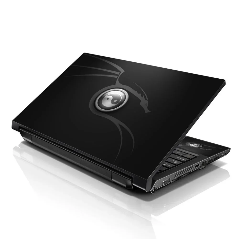 LSS 15.6 & 17.3 Inches Laptop Notebook Skin Sticker Decal - Ying Yang Dragon